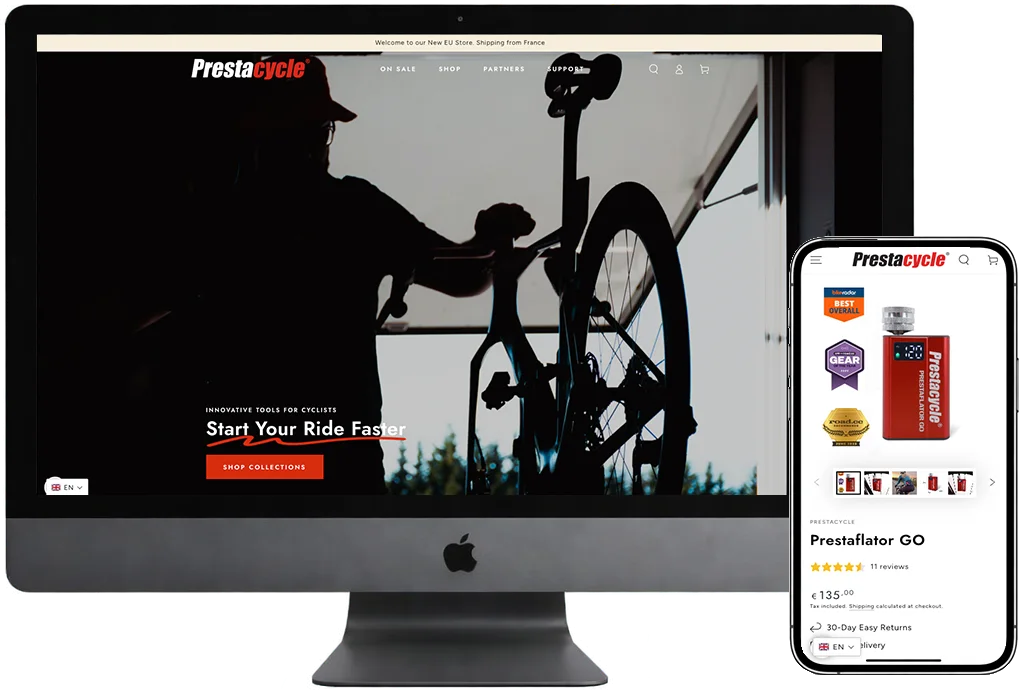 Shopify mockup